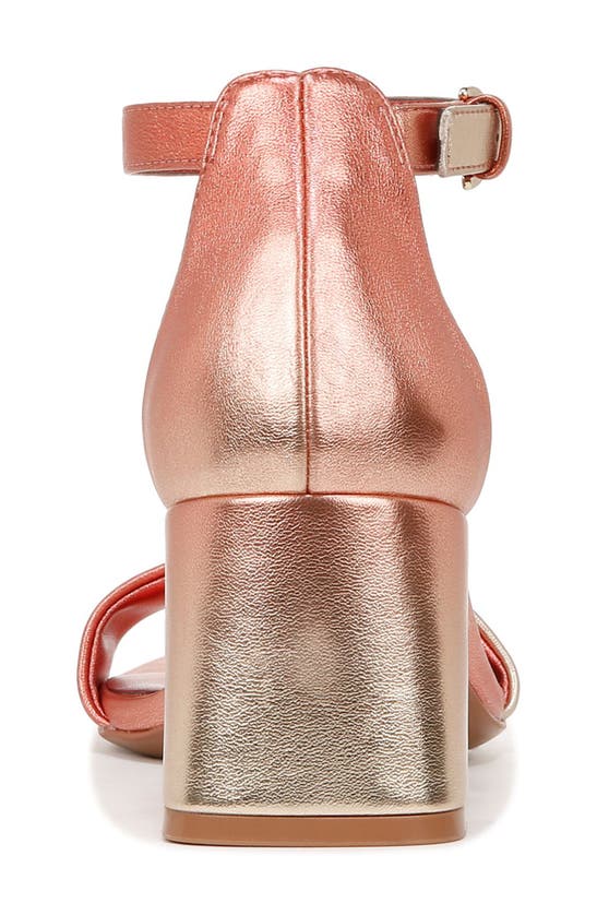 Naturalizer Vera Caliente Ankle Strap Sandal In Sunset Ombre Metallic
