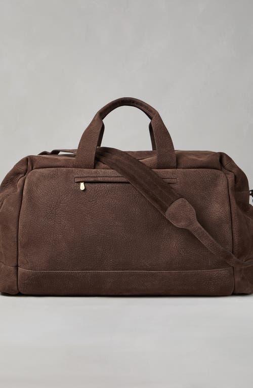 Shop Brunello Cucinelli Nubuck Active Bag In Brown