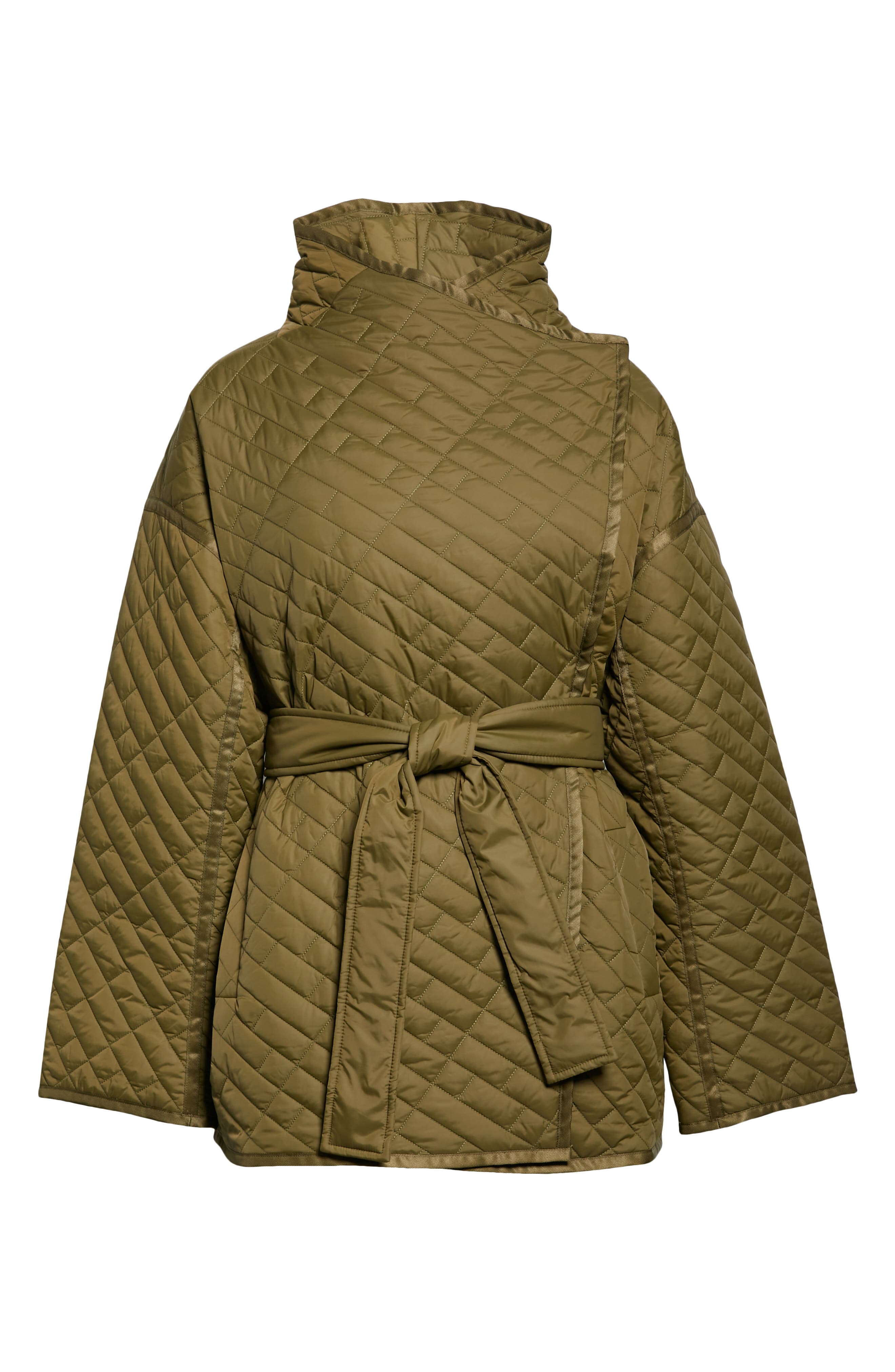 Frame Green Drape Neck Jacket | Smart Closet
