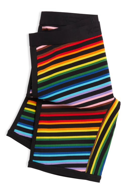 Tomboyx Gender Inclusive 9-inch Boxer Briefs In Black Logo