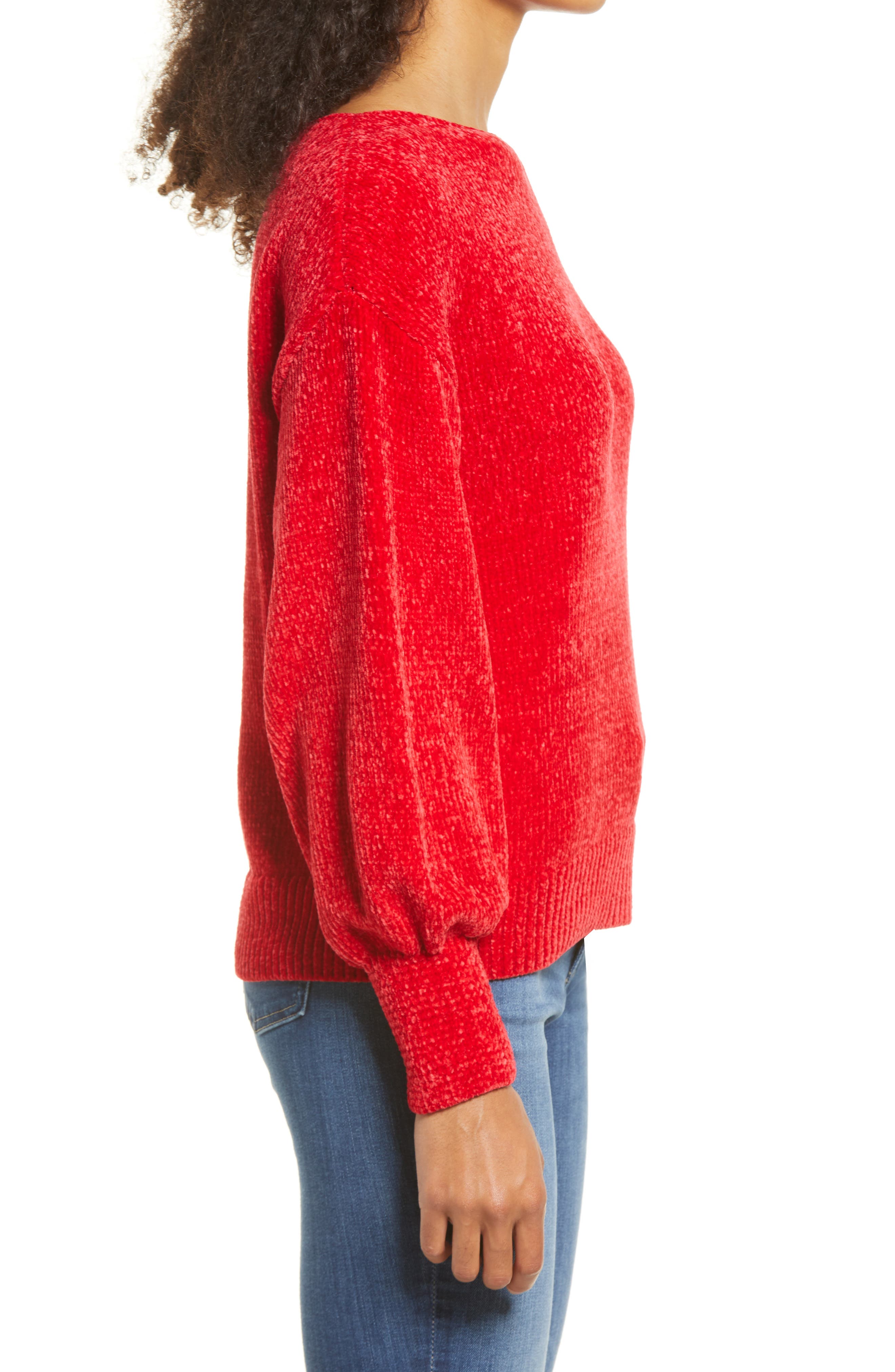 Tommy Bahama Balloon Sleeve Chenille 