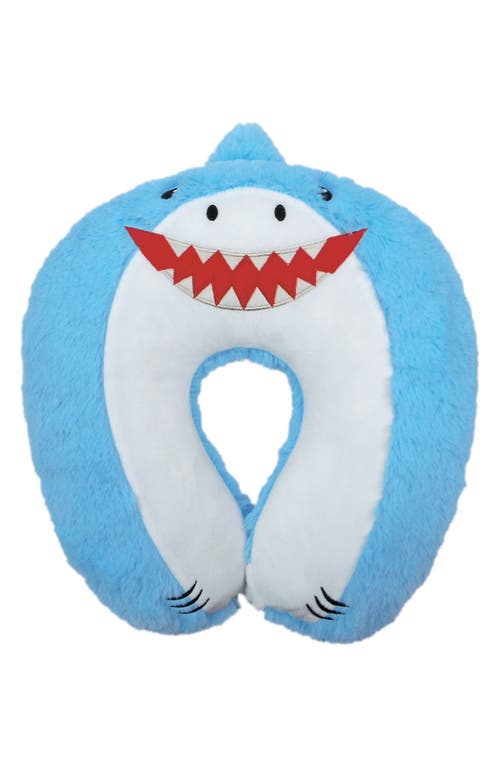 Iscream Shark Neck Pillow in Blue at Nordstrom