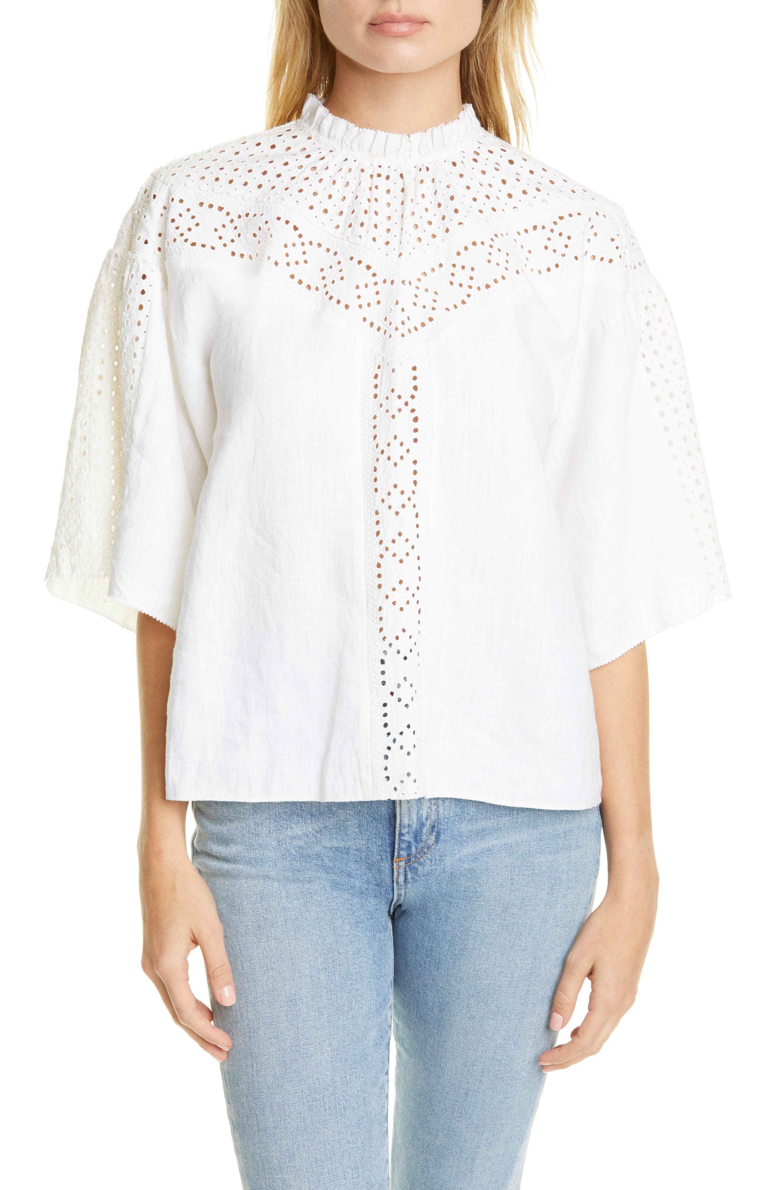 joie linen top