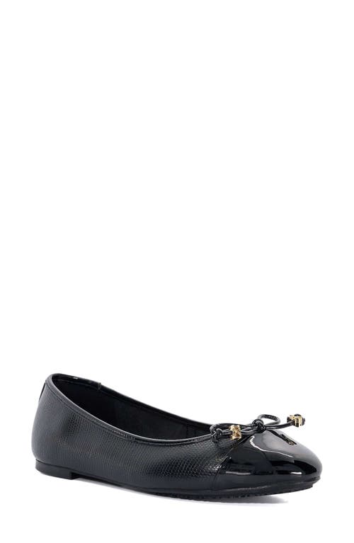 DUNE LONDON DUNE LONDON HALLIS CAP TOE BALLET FLAT 