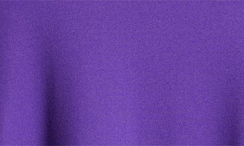 24seven Comfort Apparel Petites Sleeveless A-line Fit And Flare Skater Dress In Purple