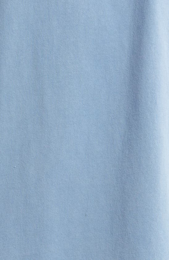 Shop Frame Vintage Wash Pocket T-shirt In Vintage Light Blue