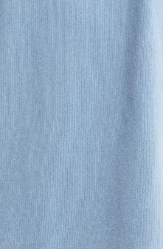 Frame Vintage Wash Pocket T-shirt In Vintage Light Blue