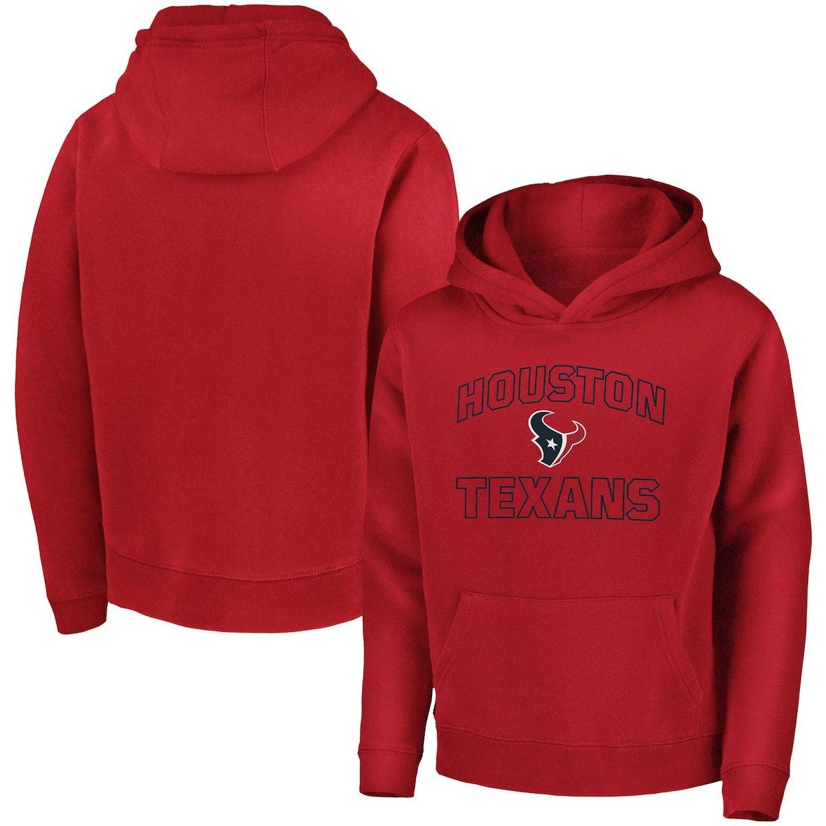 Nike Therma Athletic Stack (NFL Houston Texans) Men's Pullover Hoodie