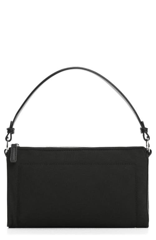 MANGO Faux Leather Top Handle Bag in Black at Nordstrom