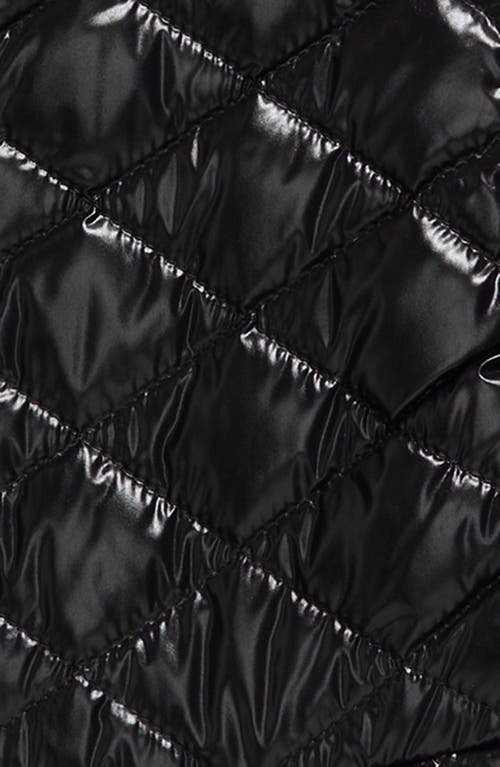 Shop Moncler Kids' Barive Diamond Quilted Down Jacket In Black