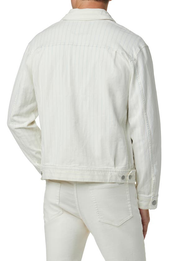 Joe's Miner Denim Jacket In Hickory Stripe