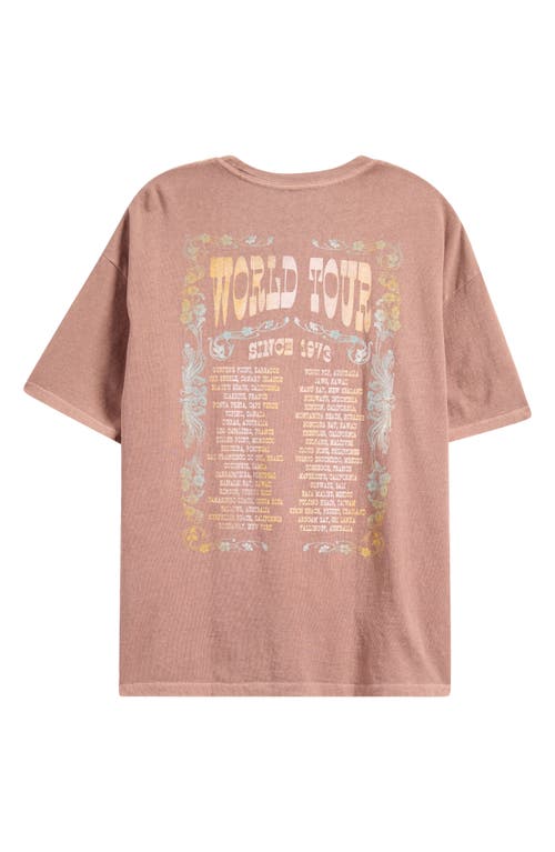 Shop Billabong Walk With Me Oversize Graphic T-shirt In Sweet Earth