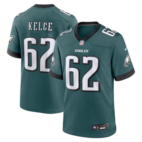 Nike Jason Kelce Midnight Green Philadelphia Eagles Game Jersey In Green