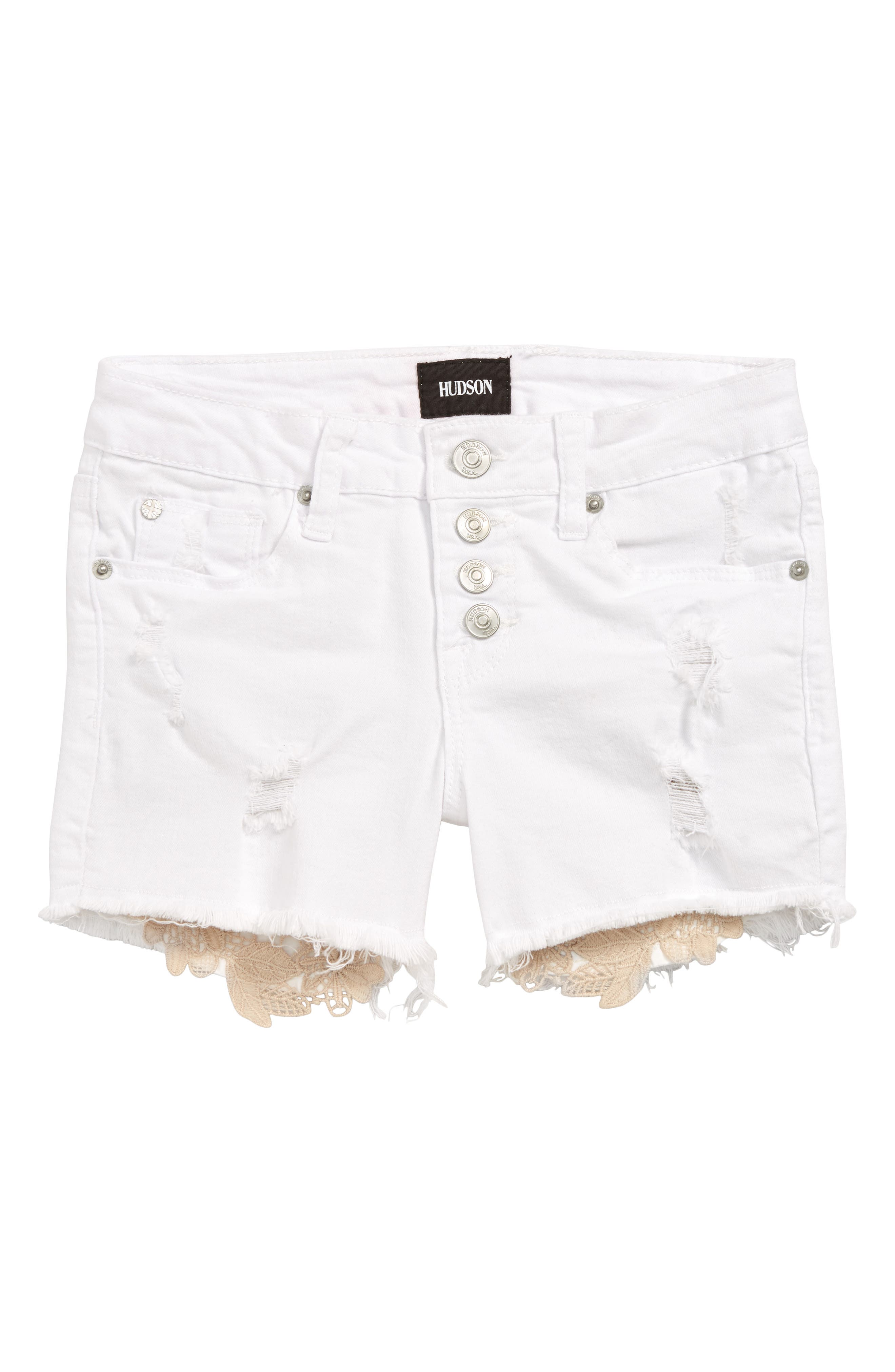 girls hudson jean shorts