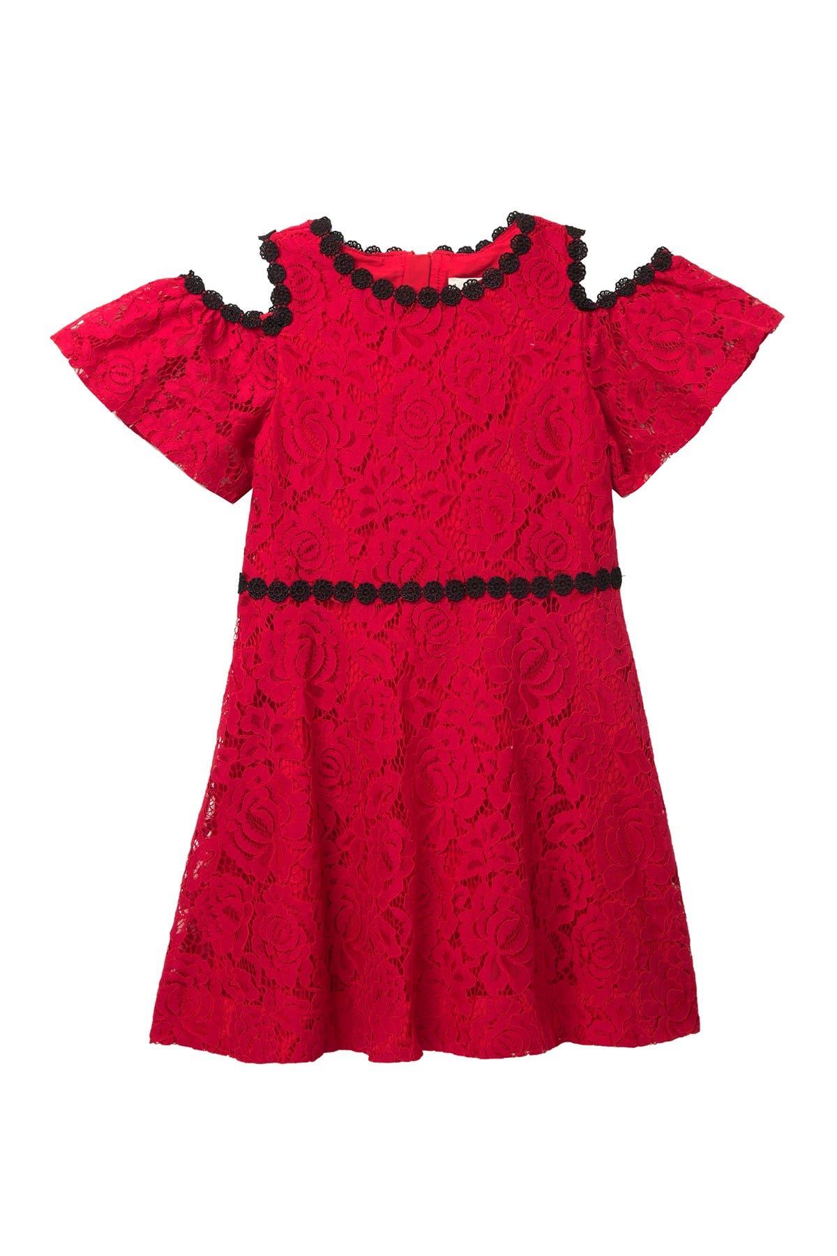 kate spade red lace dress