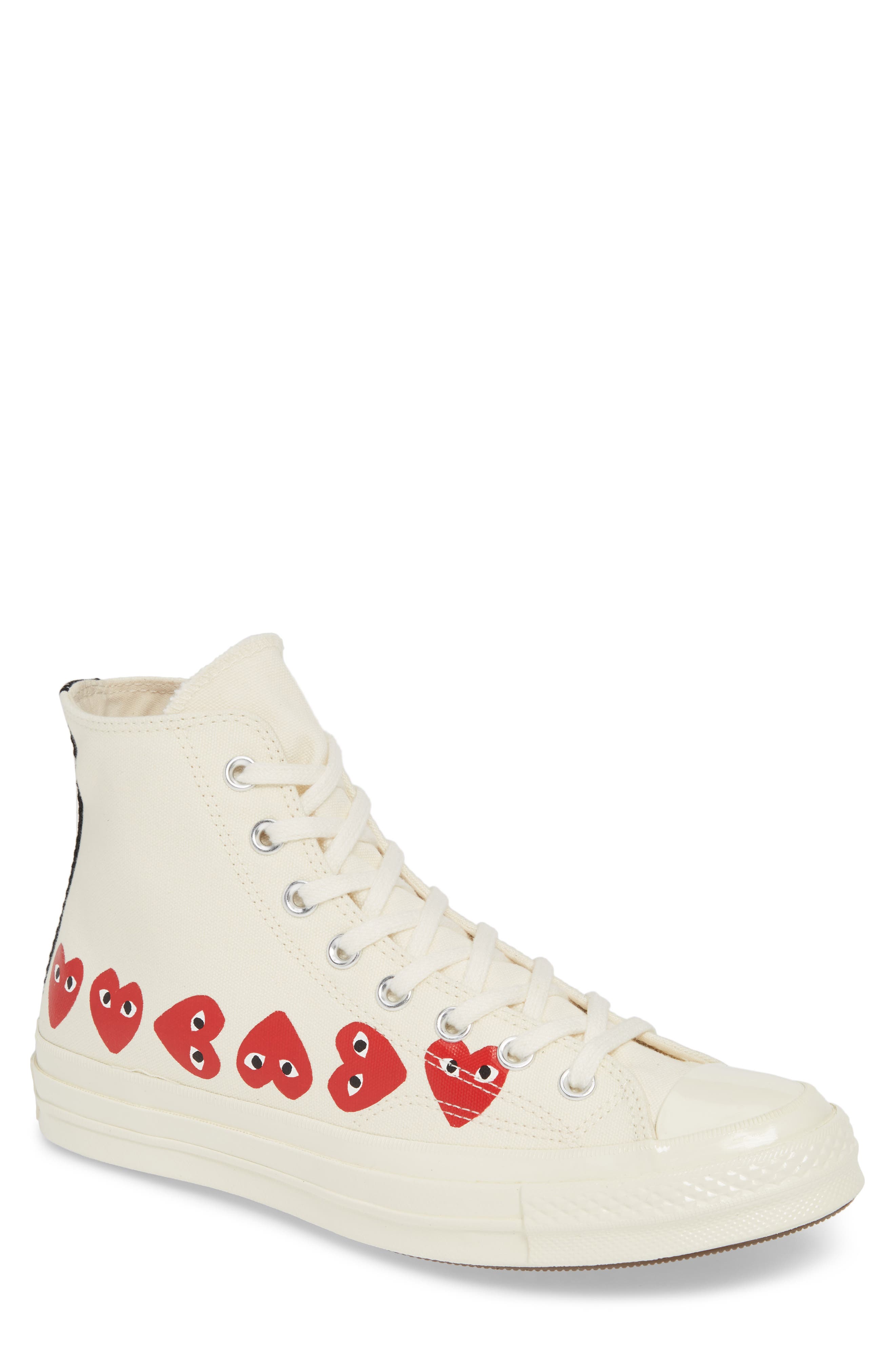 comme des garcons play sneakers