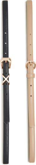 Vince Camuto Two for One Women's Belts - 2 Pack - Free Shipping