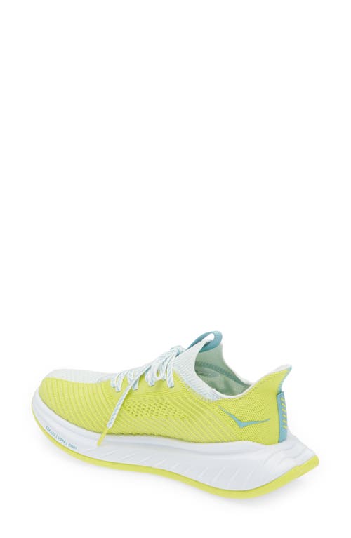 Hoka Carbon X 3 Running Shoe In Billowing Sail/evening Rose