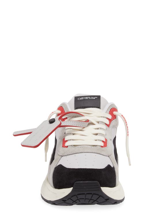 Shop Off-white Kick Off Sneaker In Light Grey - Red