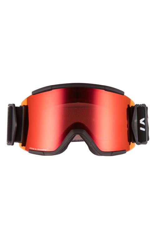 Smith Squad Xl 185mm Snow Goggles In Red