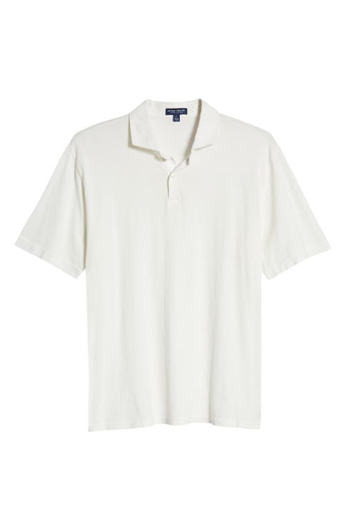 Peter Millar Crown Crafted Journeyman Pima Cotton Polo in White