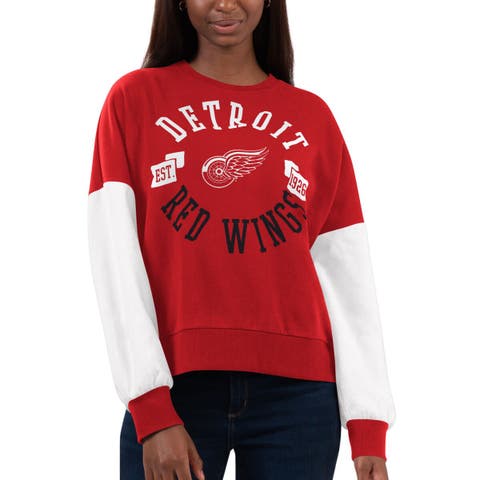 Women's G-III 4Her by Carl Banks Red St. Louis Cardinals Extra Innings  Pullover Hoodie