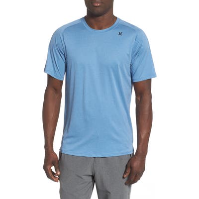 Hurley Dri-Fit Solid Performance T-Shirt, Blue