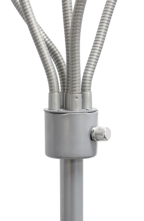 LALIA HOME LALIA HOME FIVE LIGHT GOOSE NECK FLOOR LAMP