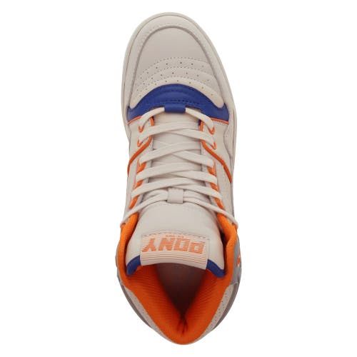 Shop Pony M100 High Sneakers In Off White/blue/orange