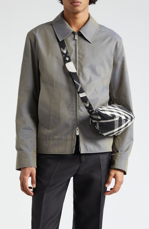 burberry Cotton Twill Jacket Iron at Nordstrom,