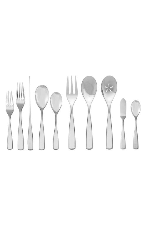 Nambé Anna 45-Piece Flatware Set in Metallic Silver at Nordstrom, Size One Size Oz