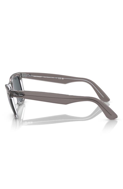 Ray Ban Ray-ban 54mm Wayfarer Sunglasses In Grey/blue