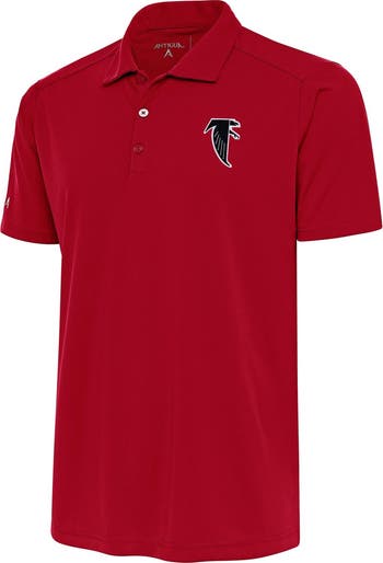 ANTIGUA Men's Antigua Red Atlanta Falcons Throwback Logo Tribute Polo ...