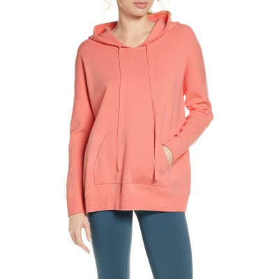 Live The Process Oversize Hoodie, Pink