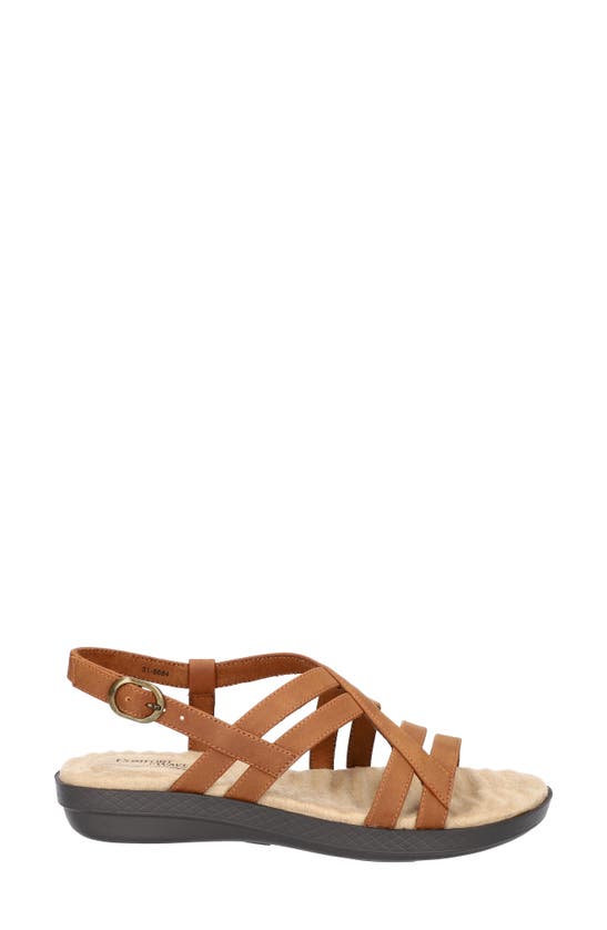 Easy Street Womens Lobo Strap Sandals In Tan
