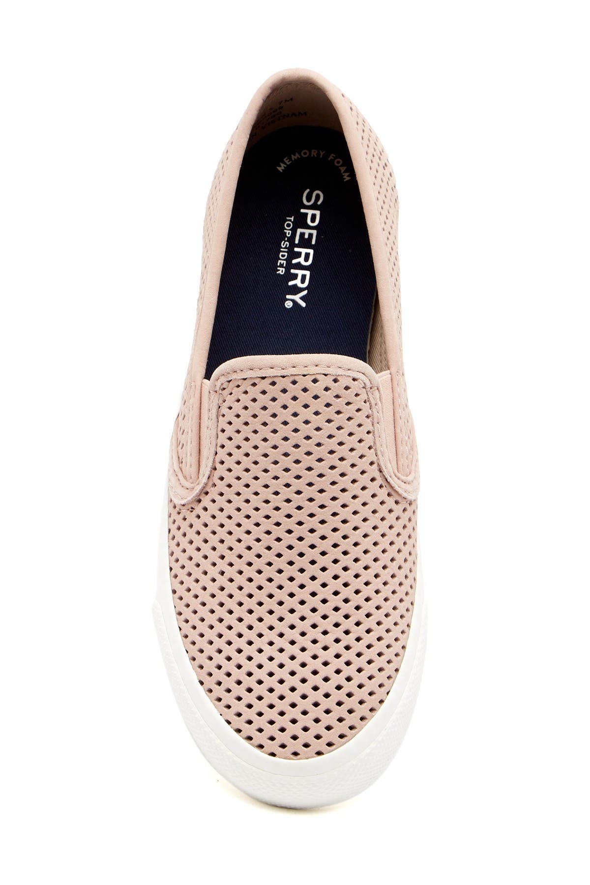 sperry pink slip on