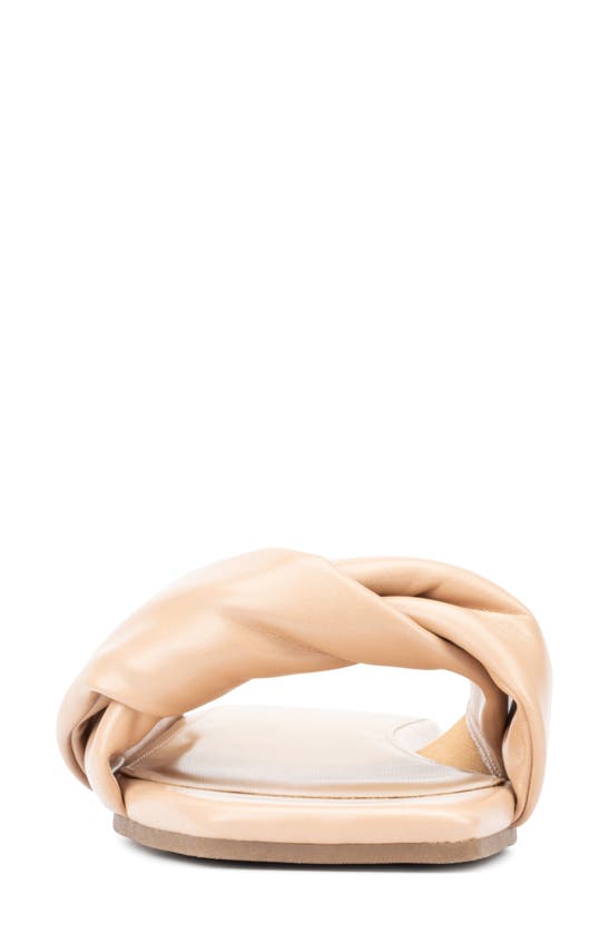 Fashion To Figure Women's Pamela Wide Width Flats In Beige