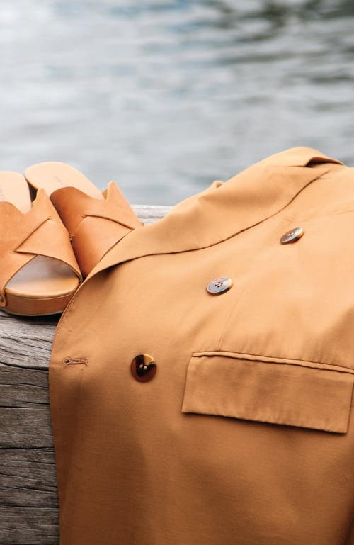 Belle & Bloom Midtown Clog Mule In Tan