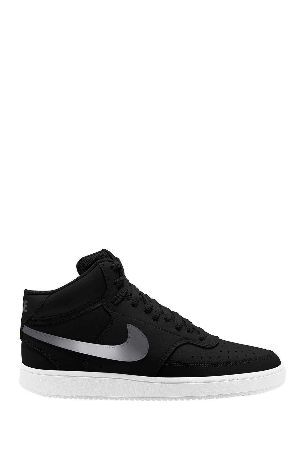 Nike Court Royale Mid Sneaker In 008 Black/mtdkgy