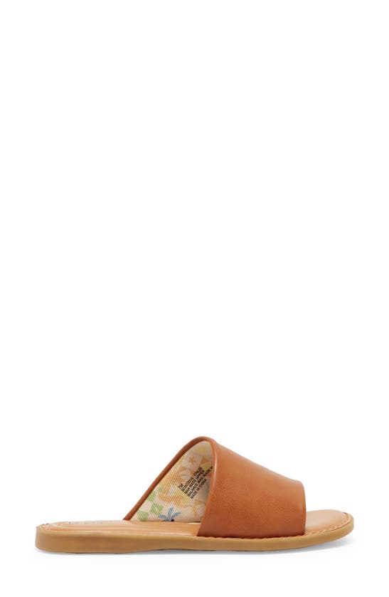 B O C Keely Slide Sandal In Tan