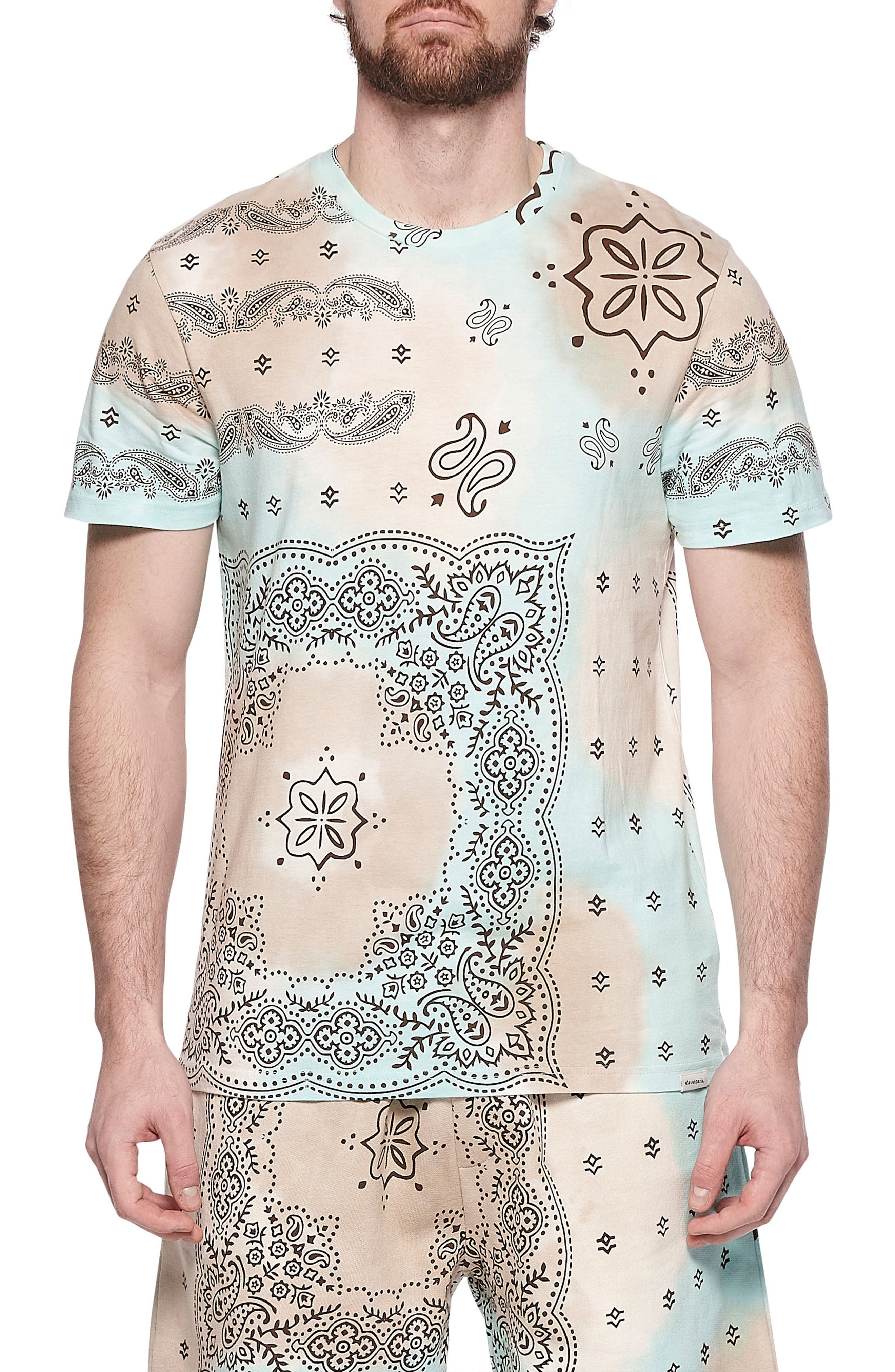 elevenparis Tie Dye Paisley T-Shirt 