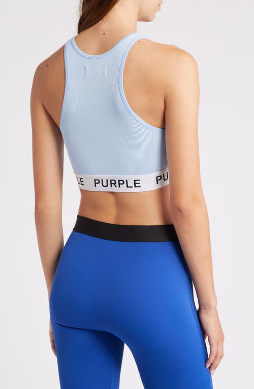 PURPLE BRAND PURPLE BRAND CROP RIB TANK 