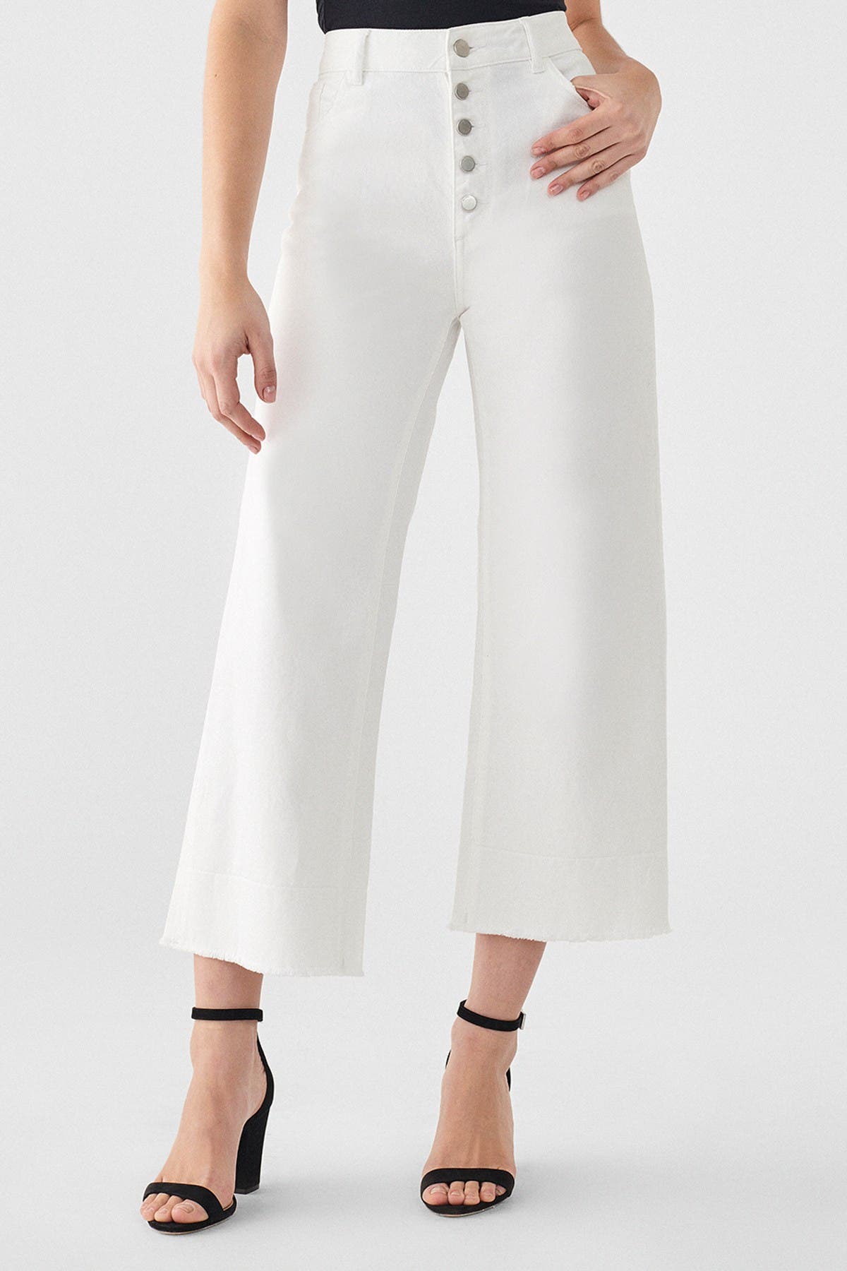 DL1961 | Hepburn High Rise Wide-Legged Jeans | Nordstrom Rack