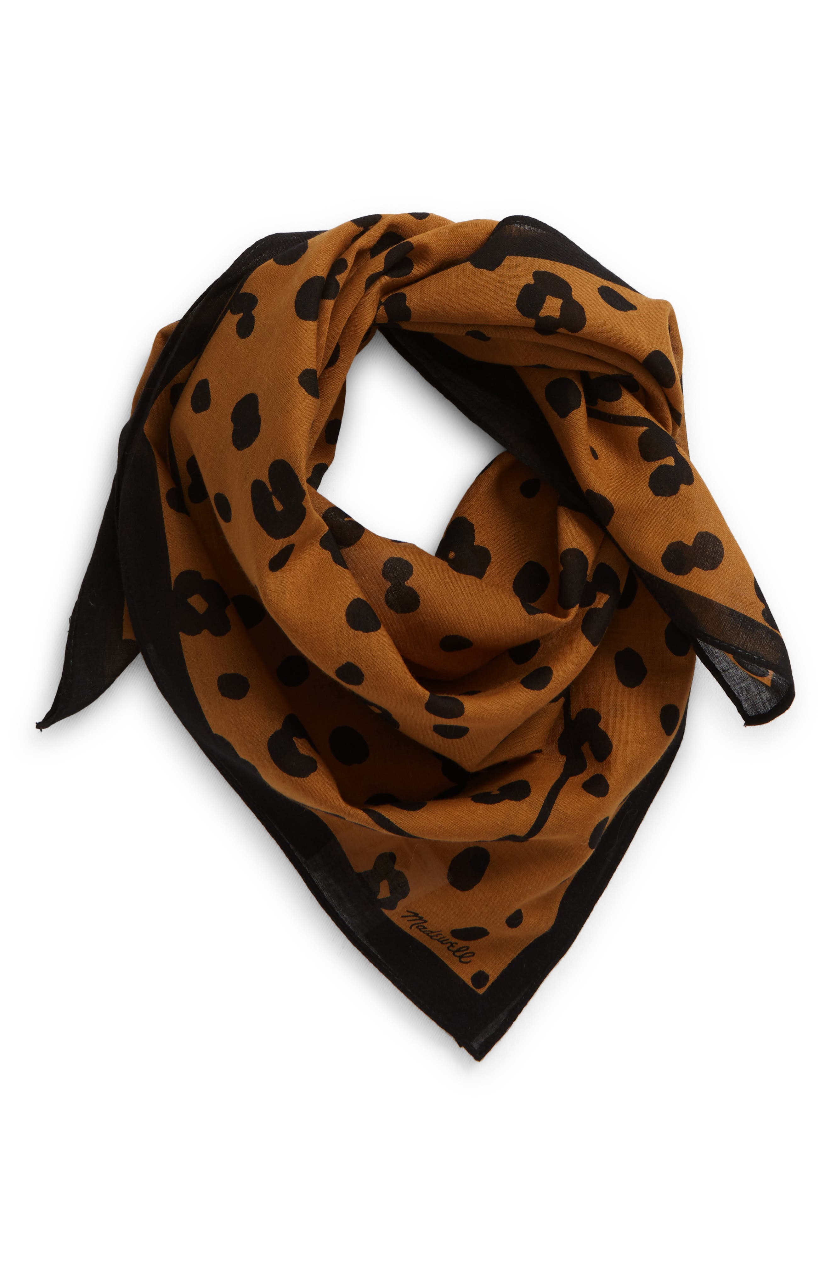 Scarf Collector Neck Scarf Gift Idea Fringed Cheetah Scarf Black Brown Scarf Light Coat Scarf Cheetah Coat Scarf Animal Print Scarf
