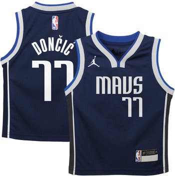Luka Doncic Dallas Mavericks Nike City Edition Name & Number Performance  T-Shirt - Navy