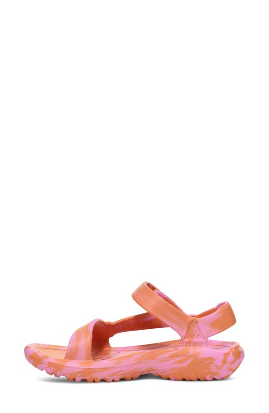 Shop Teva Hurricane Drift Sandal In Peach Bloom Swirl