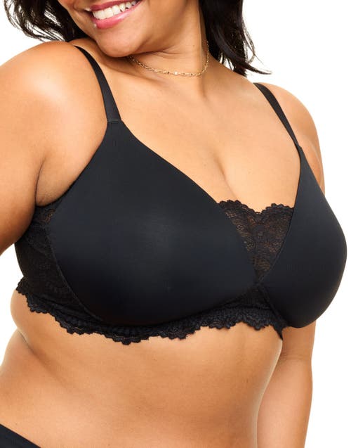 Shop Adore Me Jainey Contour Plunge Bra In Black
