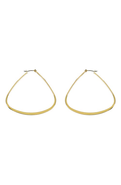 Panacea Teardrop Hoop Earrings in Gold at Nordstrom