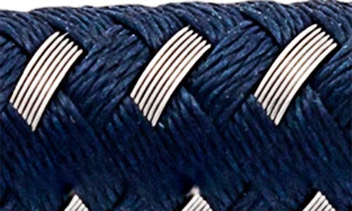 Shop Tateossian Thompson Braided Bracelet In Blue