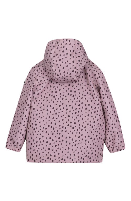 Miles The Label Kids' 3-in-1 Water Repellent Hooded Coat In Purple Light